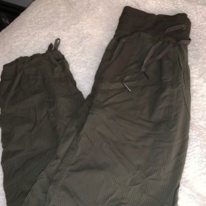 Lululemon Olive Colour Studio Pants
